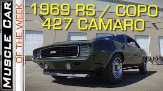 1969 Chevrolet Camaro RS COPO 427 Berger Muscle Car Of The Week Episode 280 V8TV [upl. by Hara]