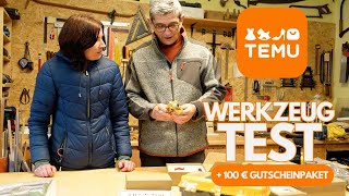 Wir testen Werkzeug von TEMU 🛠️ Top oder Schrott 100 € Gutscheinpaket [upl. by Patti62]