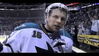 Joe Thornton Series Winning Overtime Goal  Game 6 WCQ vs LA 42511 [upl. by Eilesor]