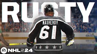 NHL 24 BE A PRO 1 RUSTYS RETURN [upl. by Kerk627]