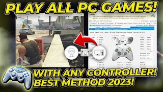 2024🔧How To Play All PC Games With Any Controller or Generic USB Gamepad X360CE✔️ [upl. by Ulah]