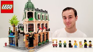 LEGO Boutique Hotel Modular Building Review 10297  2022 [upl. by Becky811]