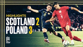 Scotland 23 Poland  Late Defeat in Nations League Opener  2024 UEFA Nations League Highlights [upl. by Jacquelynn]