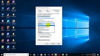 how to fix a compatibility mode for a application in windows 10 [upl. by Madancy]