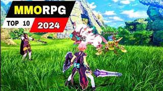 Top 10 best high graphics MMORPG games for mobile 2024  Best RPG games for Android iOS 2024 [upl. by Schmidt363]