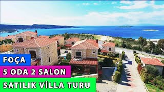 foça satılık villa gültekin konakları tanıtım filmi villa turu ffmk [upl. by Eadmund]