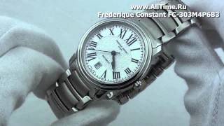 Мужские наручные швейцарские часы Frederique Constant FC303M4P6B3 [upl. by Sackville]