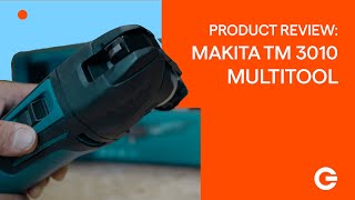 Product Review Makita TM3010 Multitool  Gereedschapcentrum [upl. by Lemor]