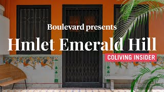 Hmlet on Emerald Hill Move into a historic shophouse on a dreamy street  Singapore Home Tour [upl. by Kaltman]