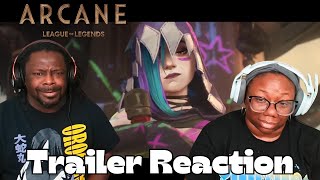 Arcane Season 2  Official Trailer  Reaction [upl. by Haneehs431]