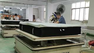 Original Mattress Factory  How Mattresses Are Made  Box Mattress and box bed Production [upl. by Trenton]