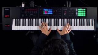 Roland FA06FA07FA08 Music Workstation Performance [upl. by Torrance261]