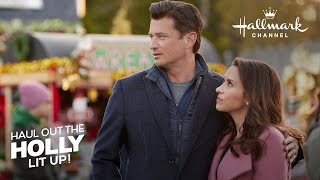 Preview  Haul out the Holly Lit Up  Starring Lacey Chabert and Wes Brown [upl. by Drarreg]