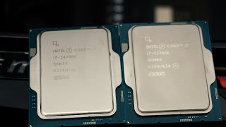 Intel Core i714700K vs Core i713700K  Merită să faci upgrade [upl. by Llewol16]