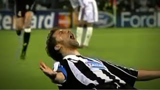 CHAMPIONS LEAGUE HIGHLIGHTS JUVENTUS 31 REAL MADRID  14052003 [upl. by Irvin]