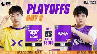 EN KBG vs NOVA  PLAYOFFS STAGE DAY 8 WRL ASIA 2023 BO7 [upl. by Kolosick802]