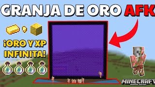 GRANJA DE ORO quotBASICAquot PARA MINECRAFT BEDROCK 121 [upl. by Coheman]