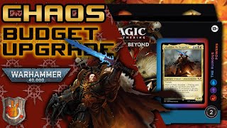 “The Ruinous Powers” Budget Upgrade Guide  Warhammer 40K  The Command Zone 492  Magic Commander [upl. by France782]