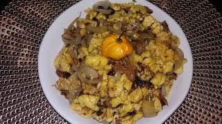 Ackee amp Saltfish Fried Rice TastyTuesdays  CaribbeanPotcom [upl. by Philippe818]