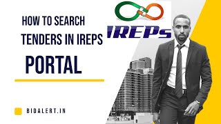 HOW TO SEARCH TENDERS IN IREPS PORTAL [upl. by Essirehs]