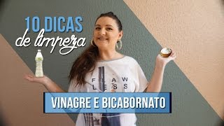 3 dicas práticas para limpar sua casa com o uso de vinagre e bicarbonato de sódio [upl. by Hasile283]