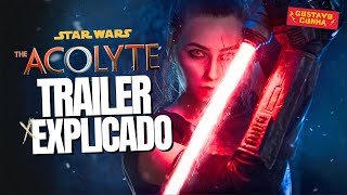 STAR WARS  THE ACOLYTE  TRAILER 1  REVIEW EXPLICADO [upl. by Anolahs]