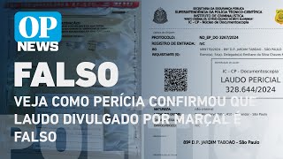 Veja como peritos da Polícia Civil confirmaram que laudo divulgado por Marçal é falso  O POVO News [upl. by Fayette205]