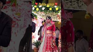 💕Mujhe Sajan ke Ghar Jana hai💕brideentry viral wedding shorts dulhan sajan trending ytshorts [upl. by Stenger]