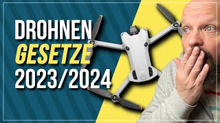 EU Drohnen Gesetz 2023 für DJI Mini 2 SE und DJI Mini 3 Piloten Was gilt für Drohnen u 250 Gramm [upl. by Aletta]