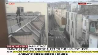 Paris Attack Footage Of The Attackers [upl. by Hammer297]