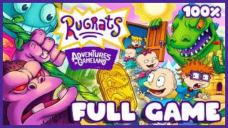 Rugrats Adventures in Gameland FULL GAME 100 Longplay PS5 [upl. by Niwroc]