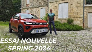 ESSAI DACIA SPRING 2024 [upl. by Philps]