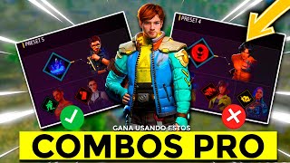 LOS MEJORES COMBOS DE HABILIDADES PARA CLASIFICATORIA FREE FIRE🔥  Sube a heroico y maestro rápido [upl. by Lienhard]