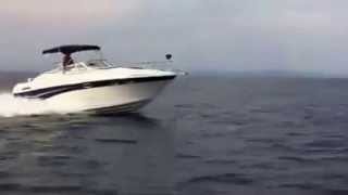 Crownline 242 CR Cruising [upl. by Airdnaz]