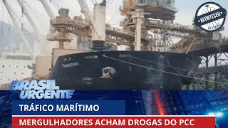 Aconteceu na Semana  Mergulhadores descobrem esconderijos de drogas do PCC em navios [upl. by Doersten638]