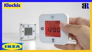 IKEA Klockis Clockthermometeralarmtimer  Unboxing  Test [upl. by Aner421]