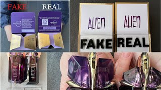 Fake vs Real Alien Thierry Mugler EDP Perfume [upl. by Ellard]