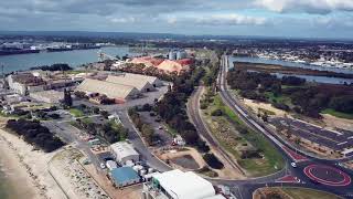 Bunbury Western Australia  Drone Shots in 4K [upl. by Buroker850]