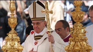 Inauguration officielle du pontificat de François à Rome [upl. by Ceporah]