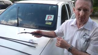 How to replace Windscreen Wiper Refills for Blades [upl. by Hgierb377]