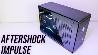 Aftershock Impulse SFF Gaming PC Review [upl. by Nairb604]