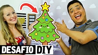 DIY DE NATAL 2 🎄  Desafio DIY Ft Tadeu Correia [upl. by Selec]