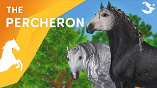 Meet the Percheron💪😎❤️  Star Stable Breeds [upl. by Hpesoj]