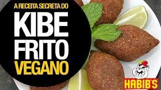 KIBE VEGANO DO HABIBS COMIDA ÁRABE  SÍRIA [upl. by Marolda]