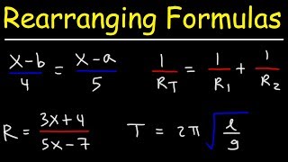 How To Change The Subject of a Formula  GCSE Maths [upl. by Selrac847]