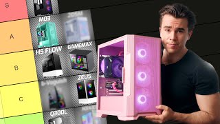 The Best Budget PC Cases Ranked  Tier List [upl. by Ahseihs]