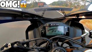 Yamaha R15 V4 Top Speed Top End Test [upl. by Taylor144]