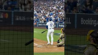 Shohei Ohtani FIRST career postseason home run [upl. by Enilkcaj244]