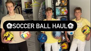 Soccer Ball Haul [upl. by Alderman221]