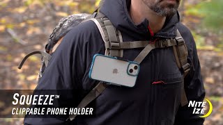 Squeeze™ Clippable Phone Holder [upl. by Tye]